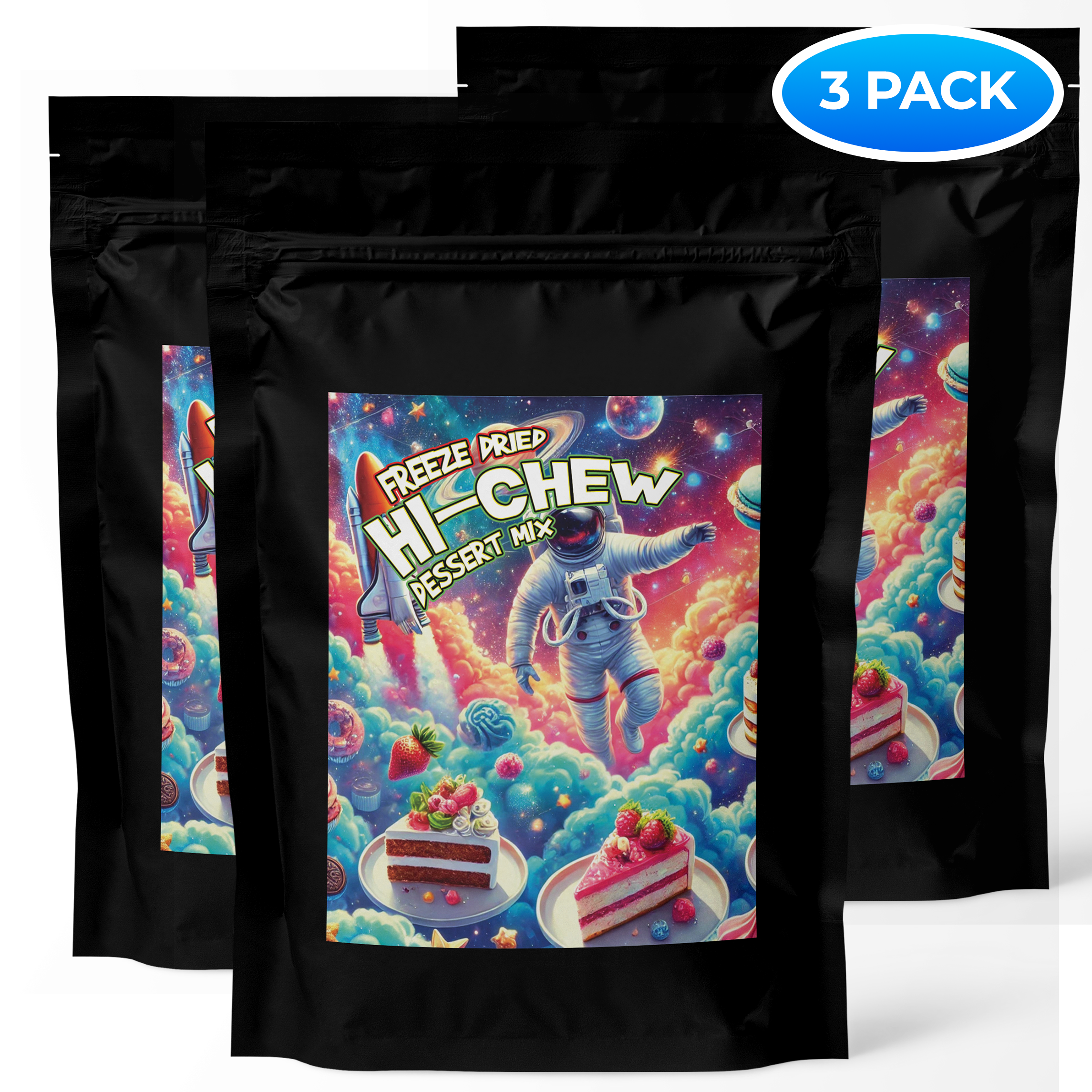 Hi Chews (Dessert Mix) (3 Pack)