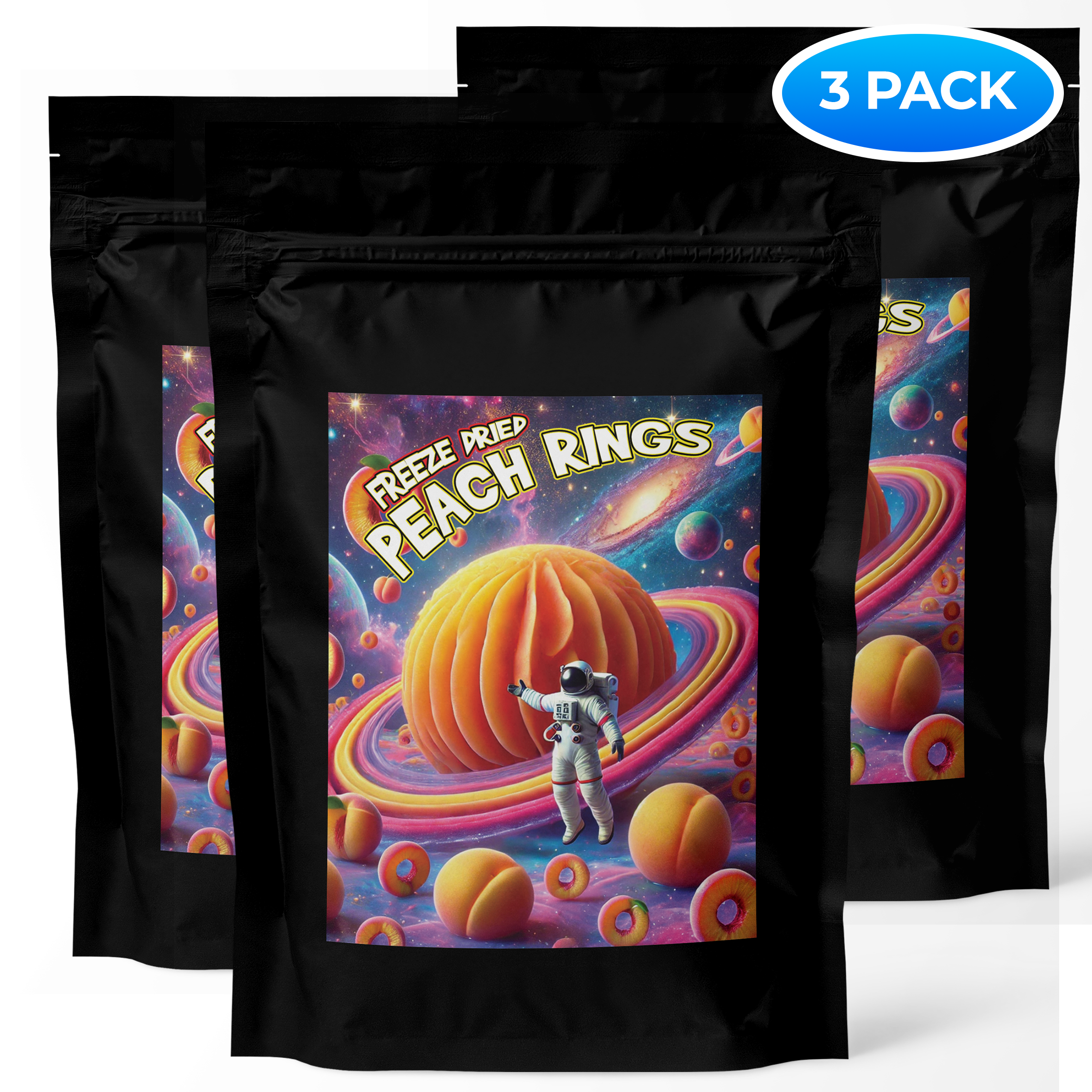 Peach Rings (3 Pack)